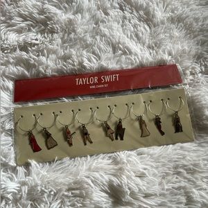 Taylor Swift RED Wine Charms Set
